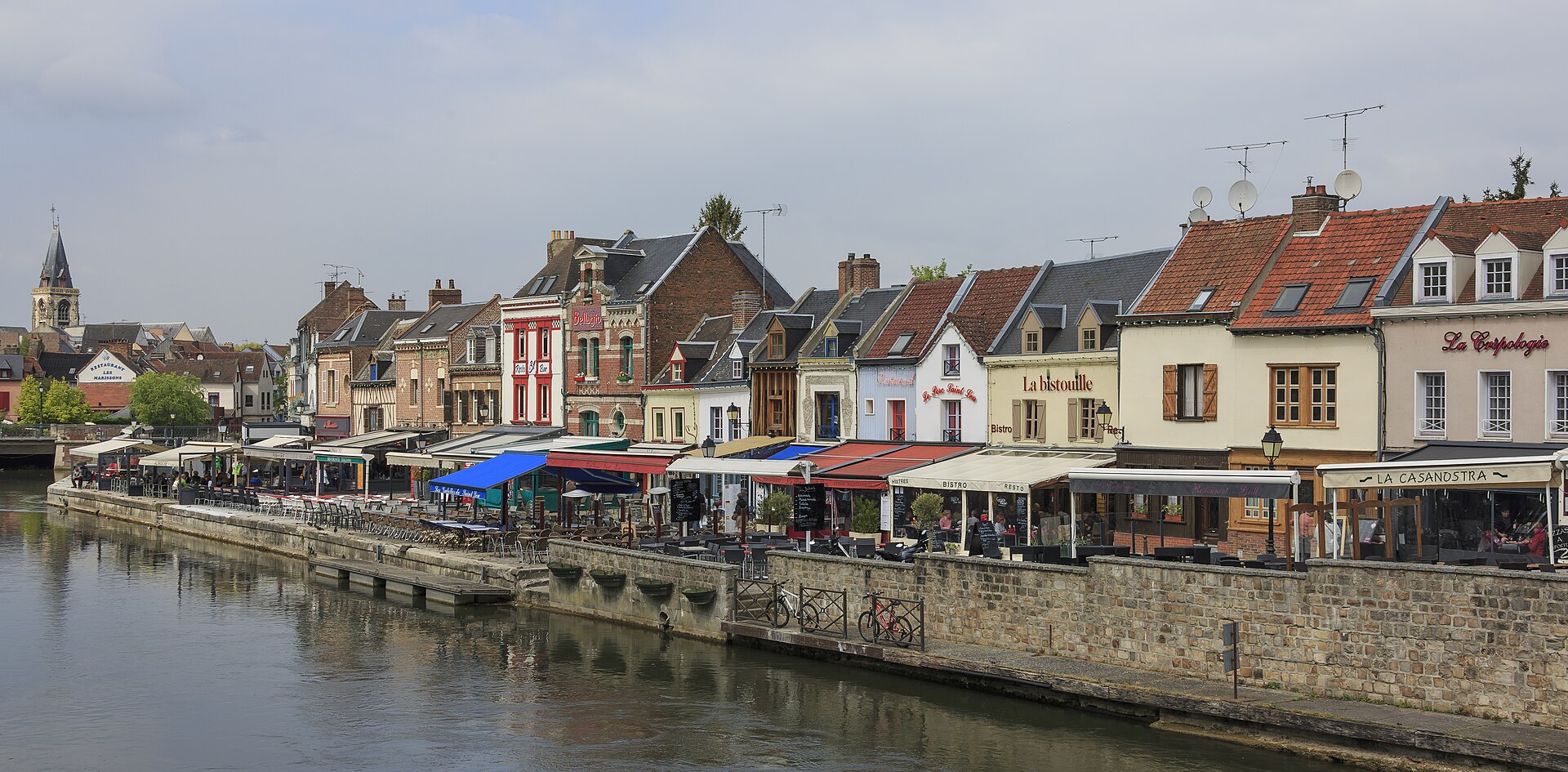 Vue de Amiens, Chantilly et Compiègne pour préparer un séjour en Hauts-de-France