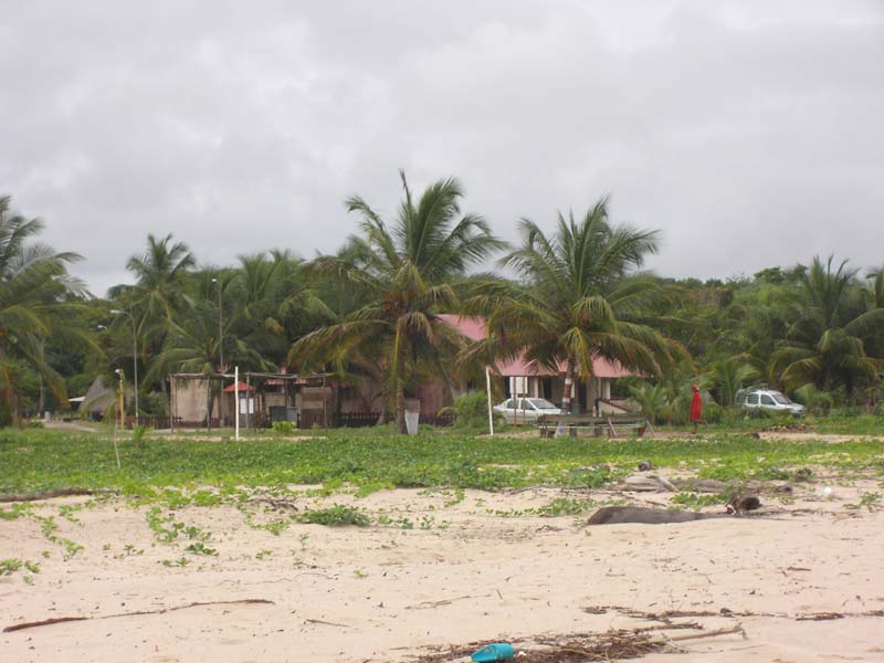 Vue de Awala-Yalimapo et le littoral de l’Ouest guyanais pour préparer un séjour en Guyane