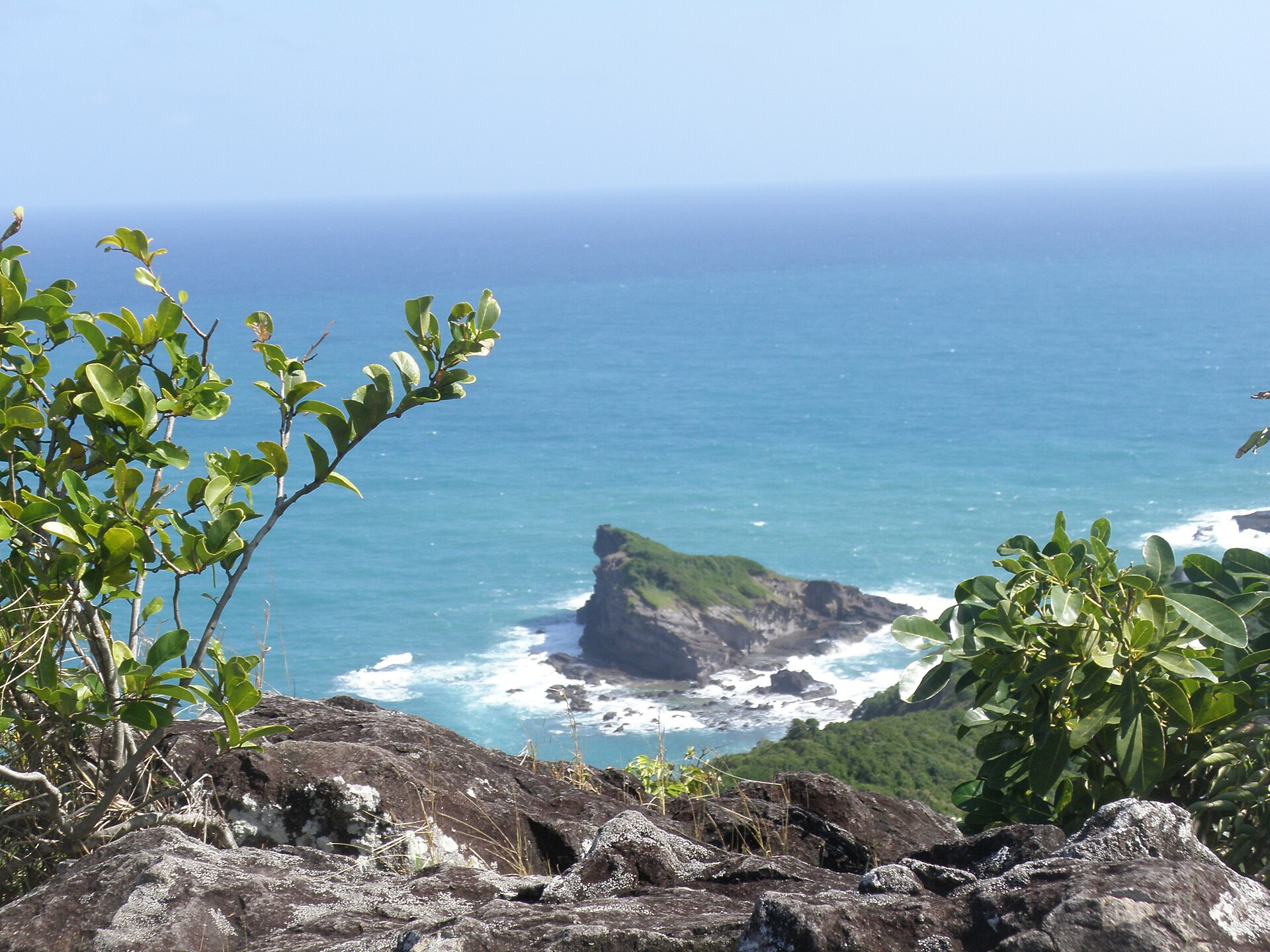 Vue de la presqu’île de la Caravelle et Tartane pour préparer un séjour en Martinique