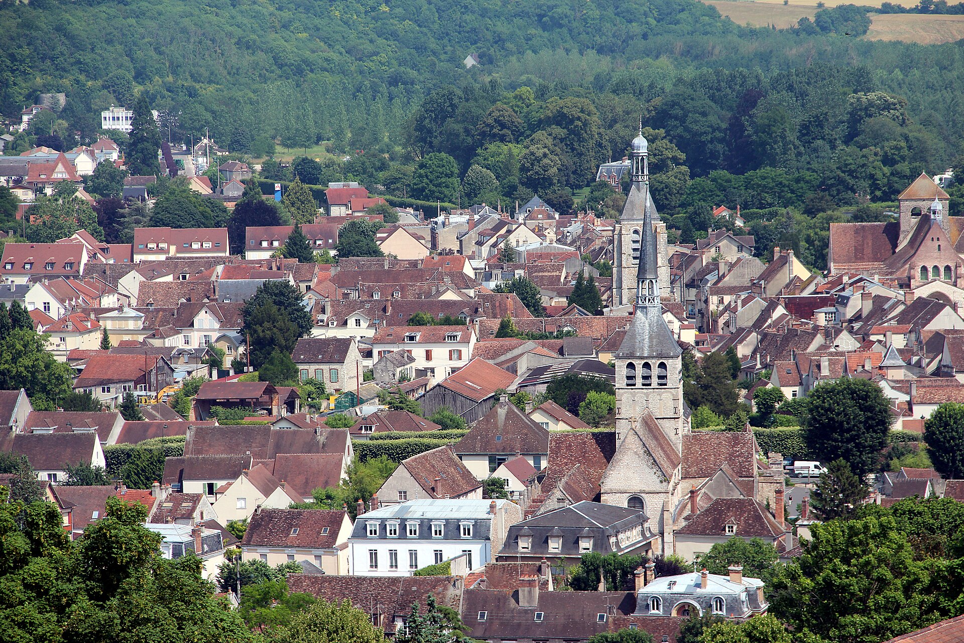 Vue de Provins, Fontainebleau et Barbizon pour préparer un séjour en Île-de-France