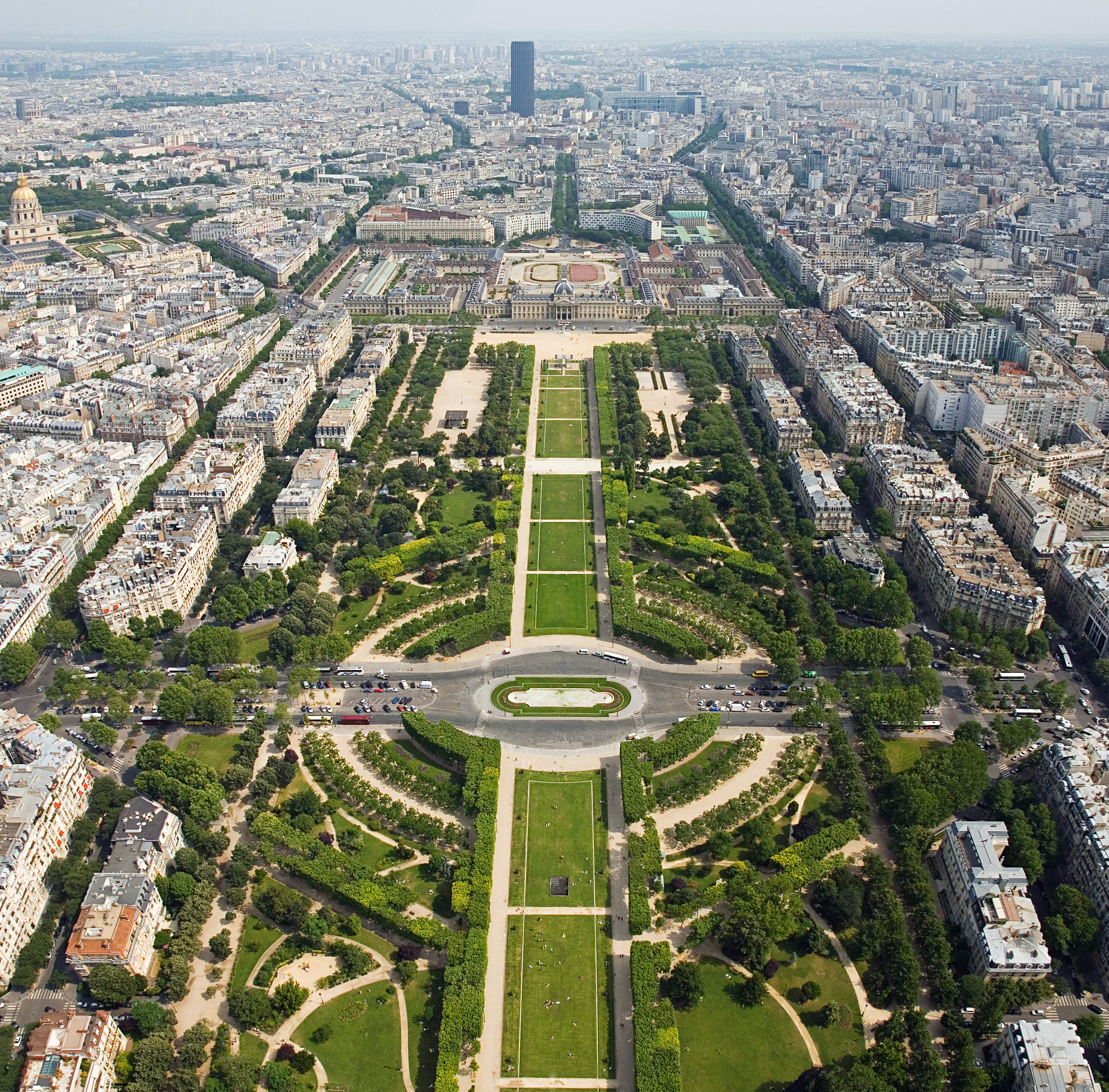 Vue de Paris et de la Seine en Île-de-France